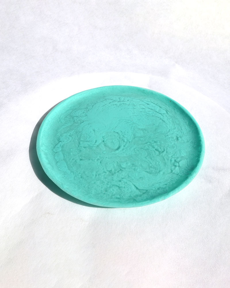 Salad Plate Turquoise