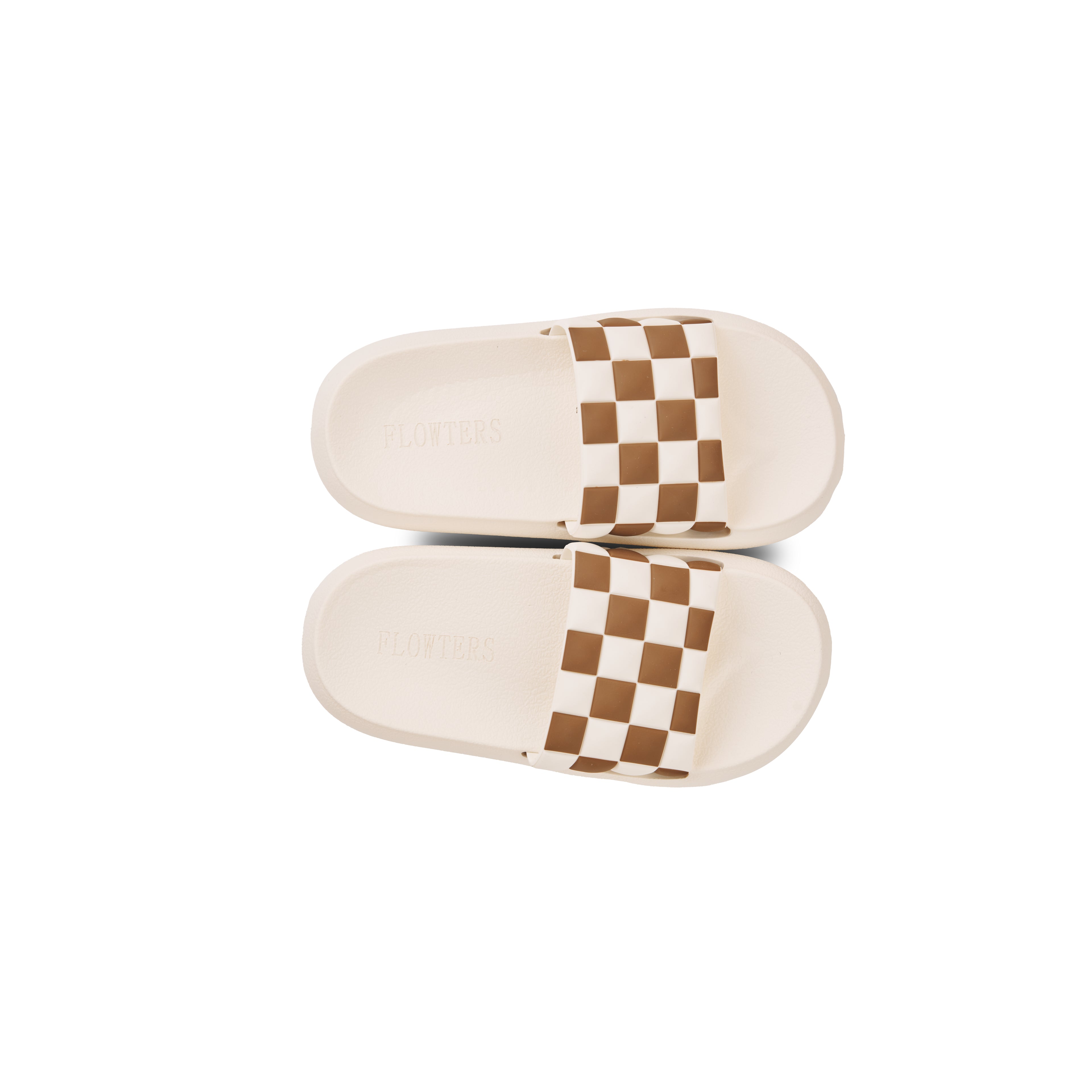 Chess Slides - Cream & Choc