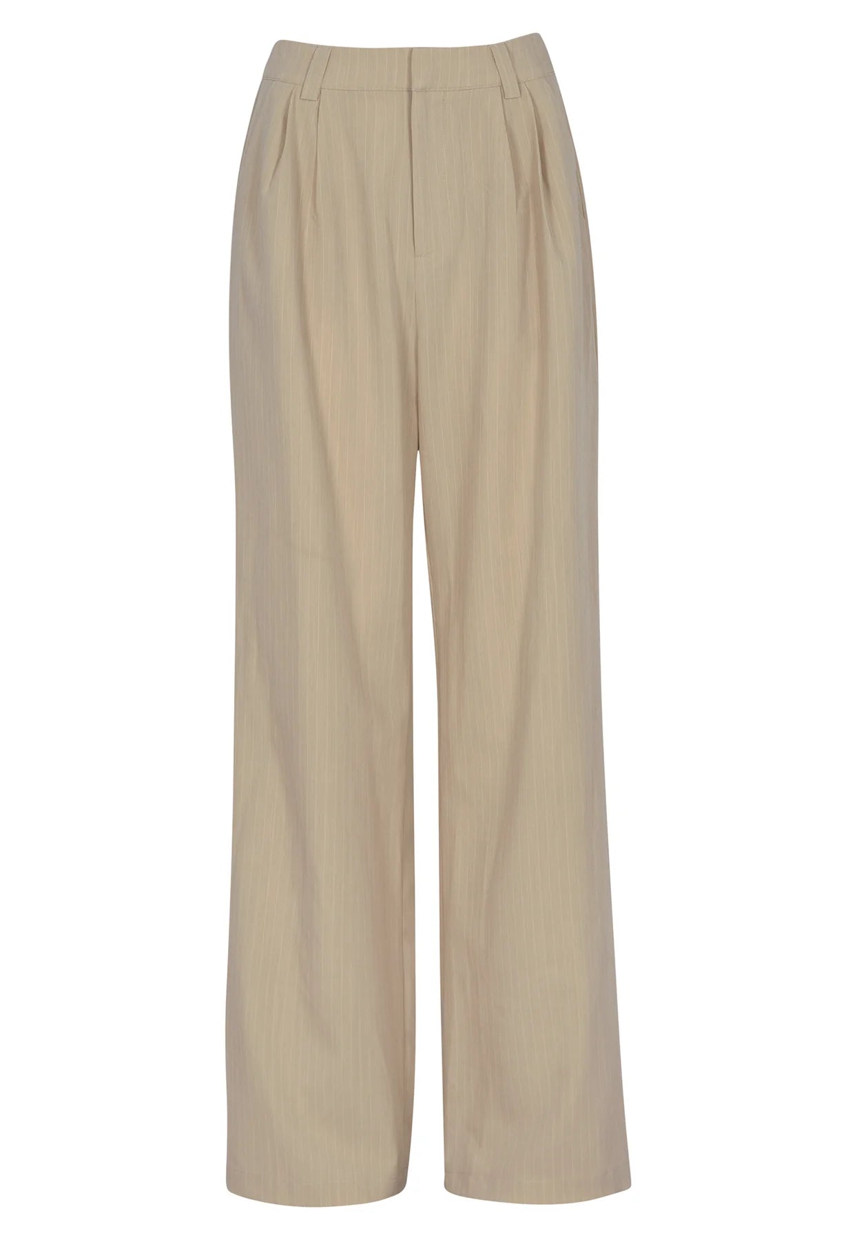 Malvo Pant Beige Pinstripe