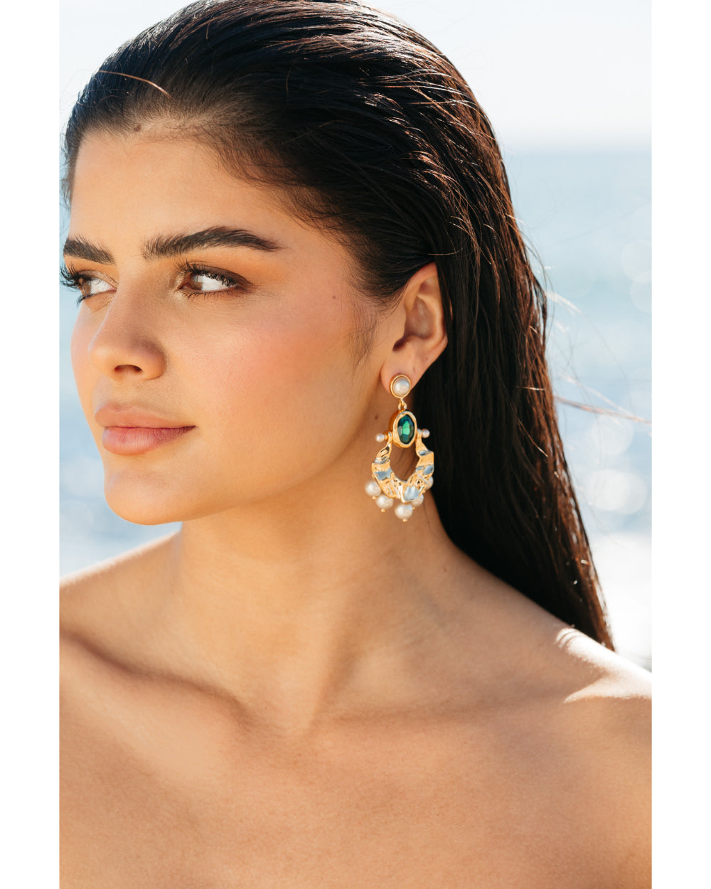 St Tropez Chandelier Earring