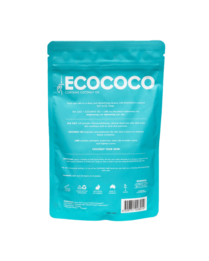 ECOCOCO Coconut + Lime Body Scrub