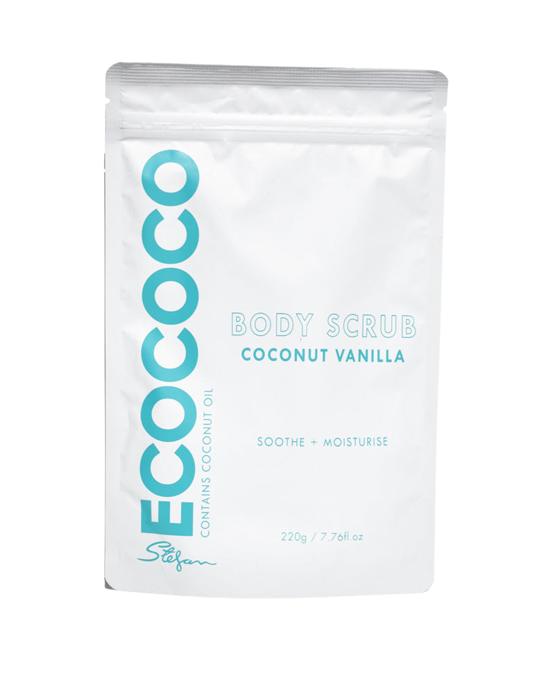 ECOCOCO Coconut + Vanilla Body Scrub