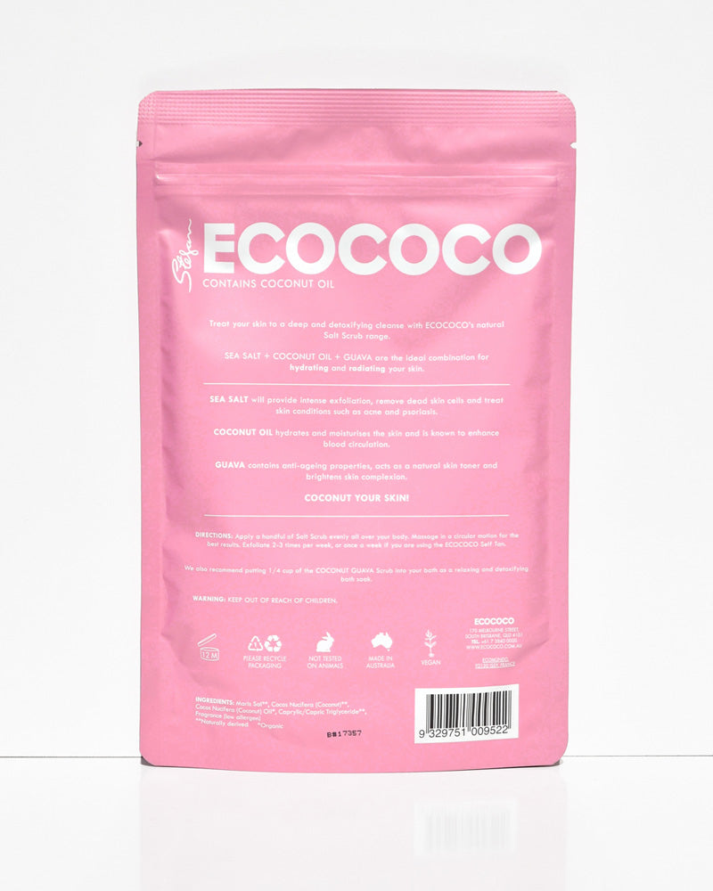 ECOCOCO Coconut + Guava Body Scrub