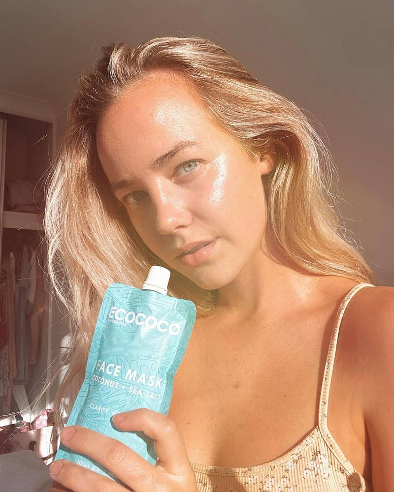 ECOCOCO Coconut + Sea Salt Purifying Face Mask