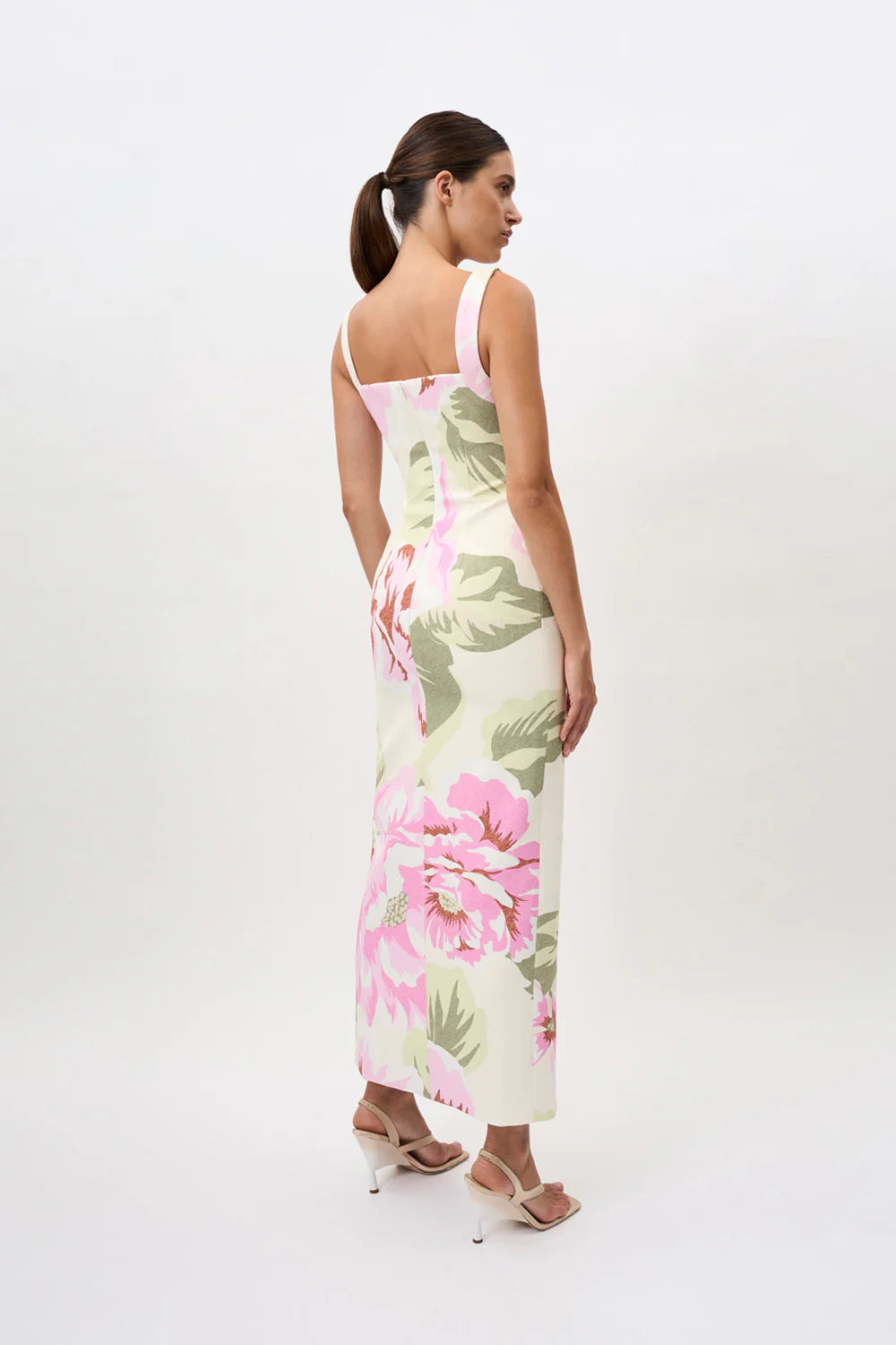 Eden Floral Dress Midi