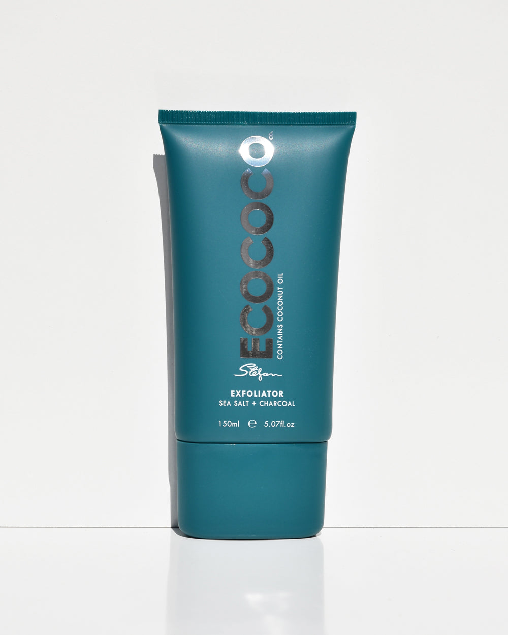 ECOCOCO Activated Charcoal + Sea Salt Exfoliator 500ml