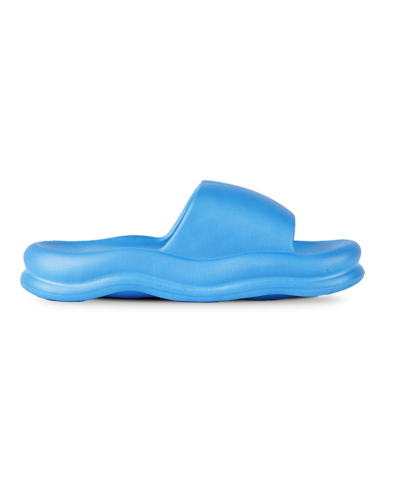 Sarah-Jane Pillow Slides - Royal Blue