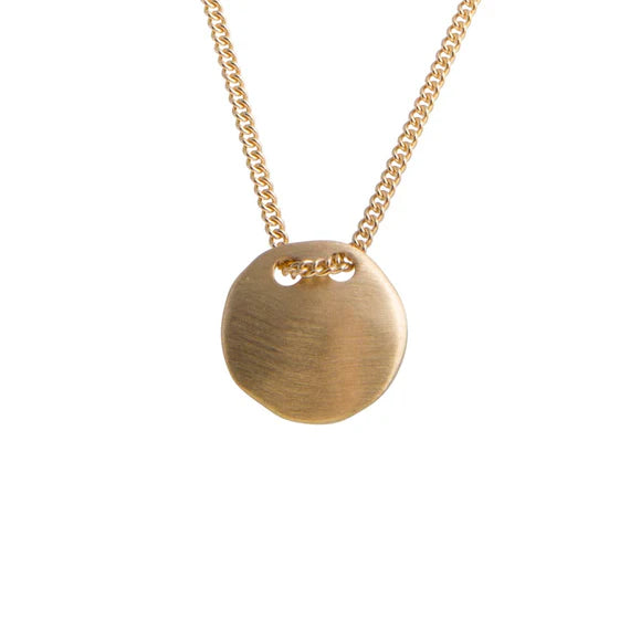 Tag Necklace Gold