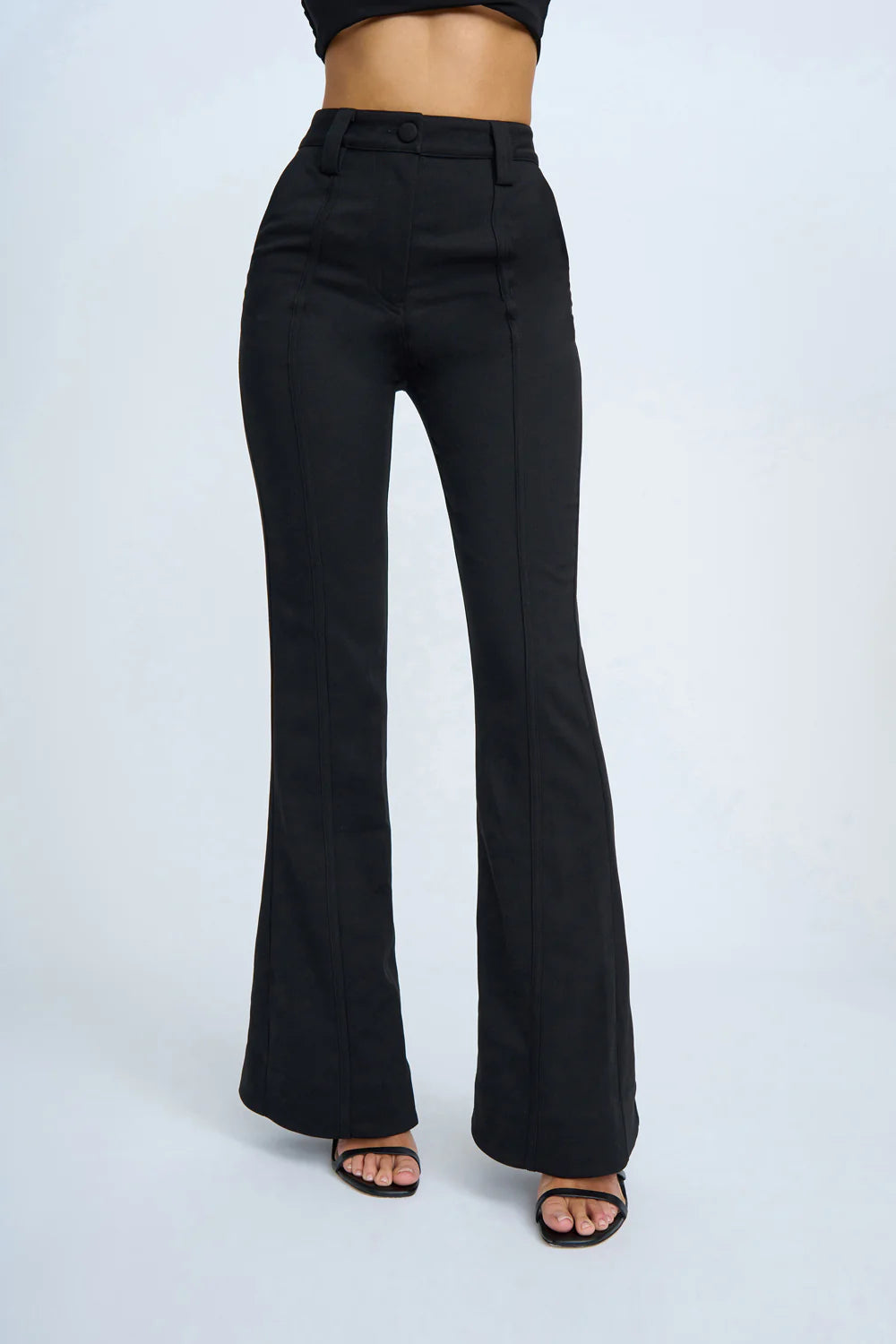 Luciana Flare Trouser Black