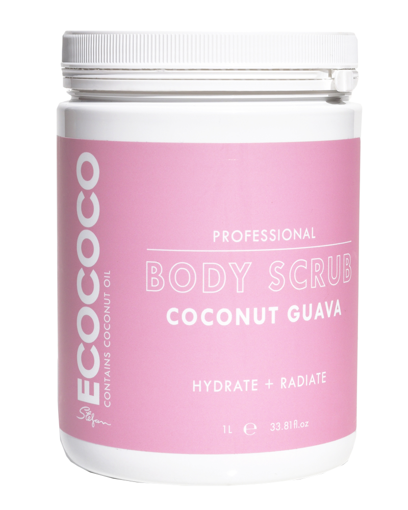 ECOCOCO Coconut + Guava Body Scrub 1L