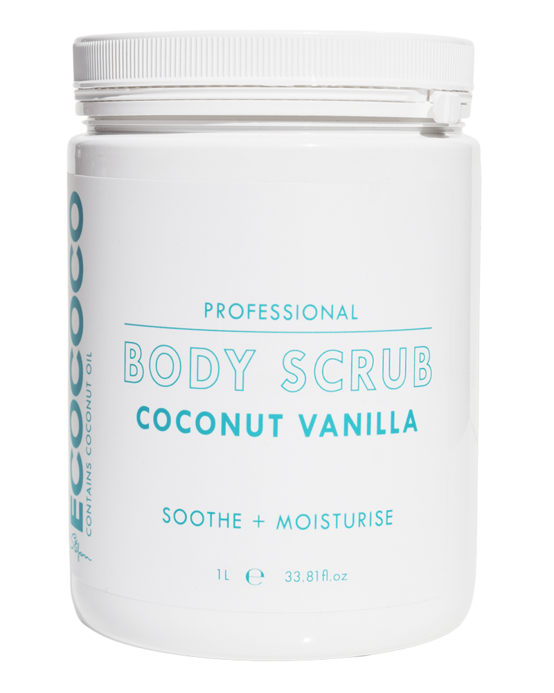 ECOCOCO Coconut + Vanilla Body Scrub 1L