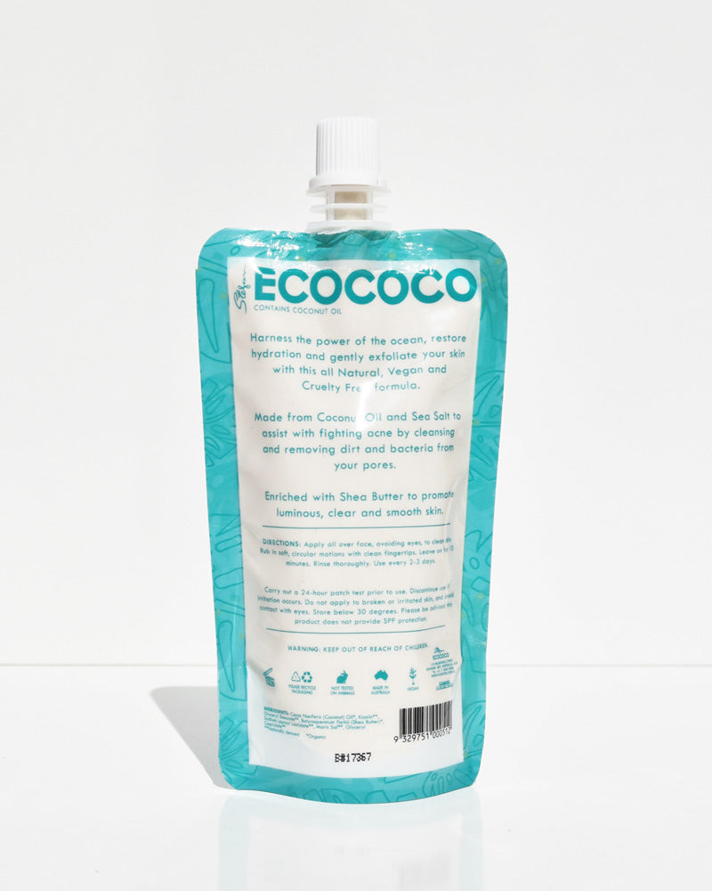 ECOCOCO Coconut + Sea Salt Purifying Face Mask 500ml