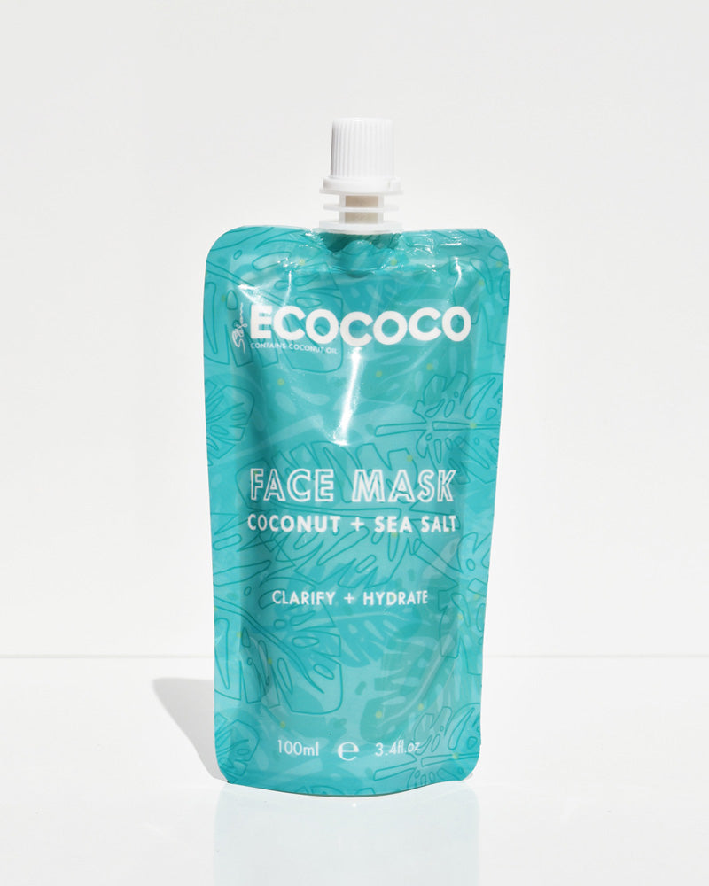 ECOCOCO Coconut + Sea Salt Purifying Face Mask 500ml