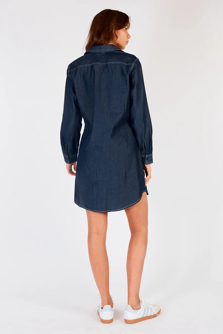 Marseille Shirt Dress Denim