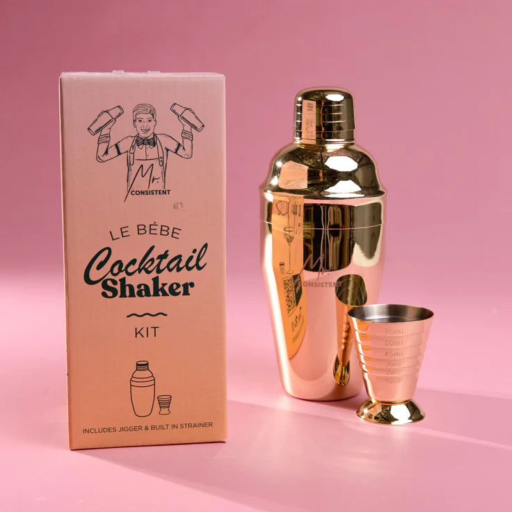 Le Bebe Cocktail Shaker Gold
