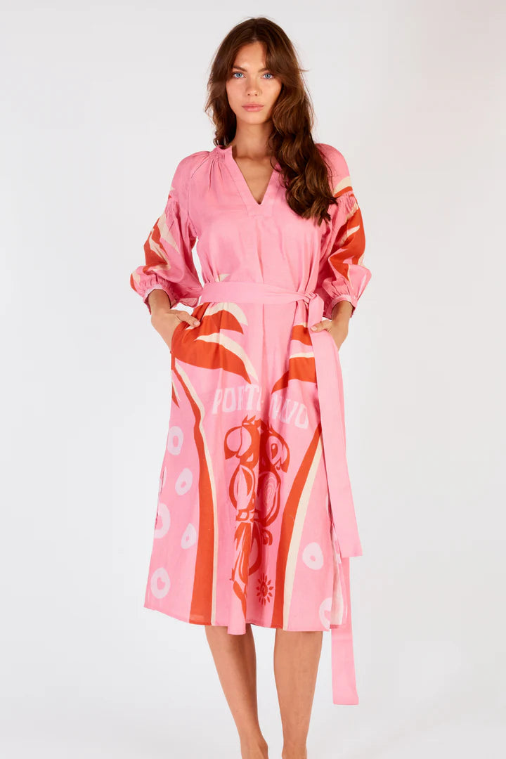 Sakanto Kaftan Porto Pink