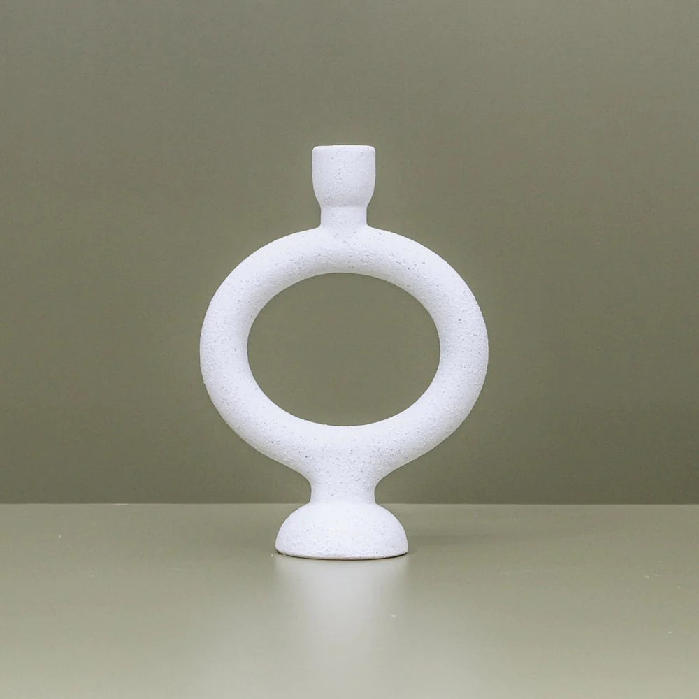 Thea Candlestand White