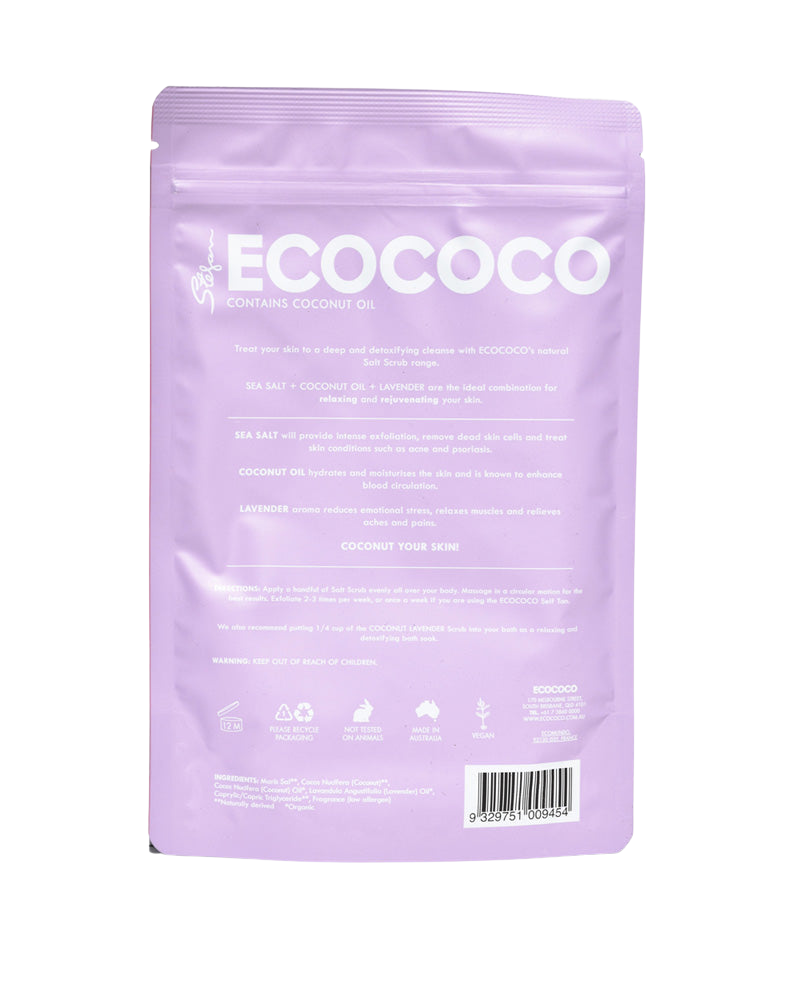 ECOCOCO Coconut + Lavender Body Scrub